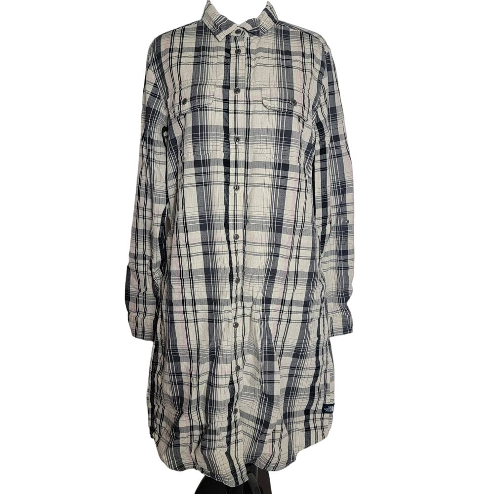 The North Face Women's Plaid Shirt Dress SZ Large